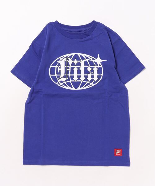 FILA（フィラ）の「【FILA/フィラ】キッズプリント半袖Tシャツ　オーバーサイズ　ダンス　通学（Tシャツ/カットソー・キッズ・ホワイト/ブラック/パープル・130/140/150/160/170）」の16枚目の写真