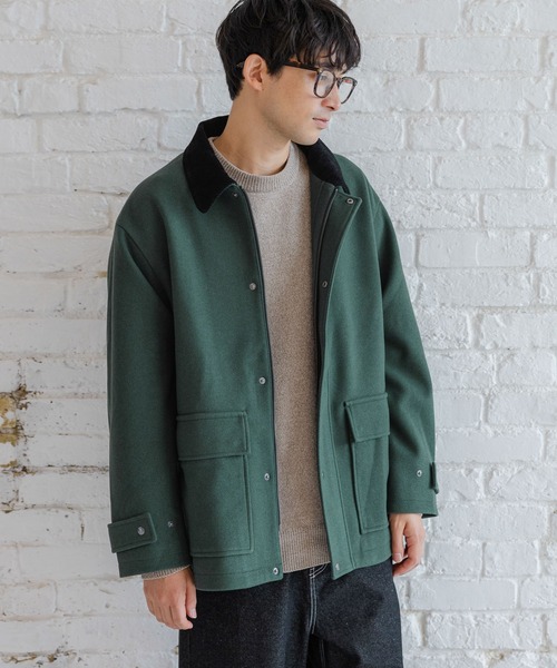 ウーリーテックハンティングジャケット / 116711(ブルゾン)|LAKOLE(ラコレ)