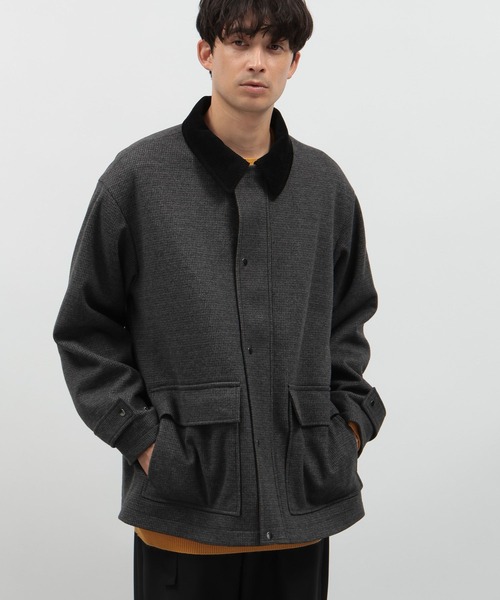 LAKOLE（ラコレ）の「ウーリーテックハンティングジャケット / 116711（ブルゾン・メンズ・ブラック/グレイッシュベージュ/グレー/グリーン・MEDIUM/LARGE/X-LARGE）」の22枚目の写真