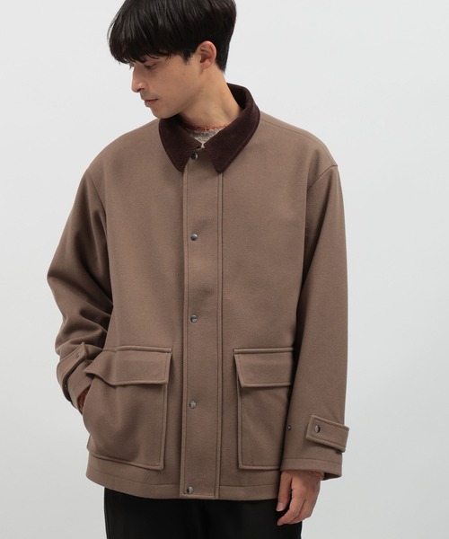 LAKOLE（ラコレ）の「ウーリーテックハンティングジャケット / 116711（ブルゾン・メンズ・ブラック/グレイッシュベージュ/グレー/グリーン・MEDIUM/LARGE/X-LARGE）」の13枚目の写真