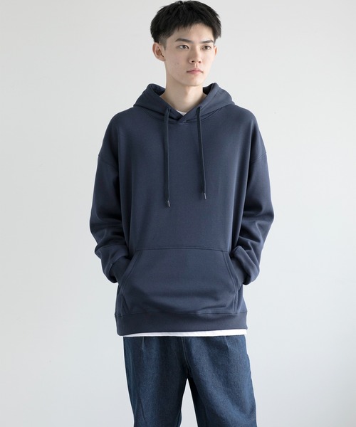 aimoha（アイモハ）の「aimoha men Essential Blend Hoodies裏起毛 (AW)（パーカー・メンズ・ネイビー/ブラック/オフホワイト/ブルー・SMALL/MEDIUM/X-LARGE/XX-LARGE/XXX-LARGE/LARGE）」の18枚目の写真