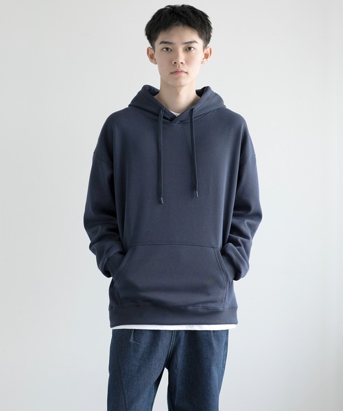 aimoha（アイモハ）の「aimoha men Essential Blend Hoodies裏起毛 (AW)（パーカー・メンズ・ネイビー/ブラック/オフホワイト/ブルー・SMALL/MEDIUM/X-LARGE/XX-LARGE/XXX-LARGE/LARGE）」の21枚目の写真