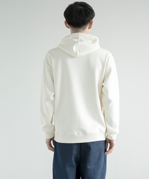 aimoha（アイモハ）の「aimoha men Essential Blend Hoodies裏起毛 (AW)（パーカー・メンズ・ネイビー/ブラック/オフホワイト/ブルー・SMALL/MEDIUM/X-LARGE/XX-LARGE/XXX-LARGE/LARGE）」の8枚目の写真