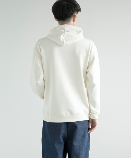 aimoha（アイモハ）の「aimoha men Essential Blend Hoodies裏起毛 (AW)（パーカー・メンズ・ネイビー/ブラック/オフホワイト/ブルー・SMALL/MEDIUM/X-LARGE/XX-LARGE/XXX-LARGE/LARGE）」の13枚目の写真