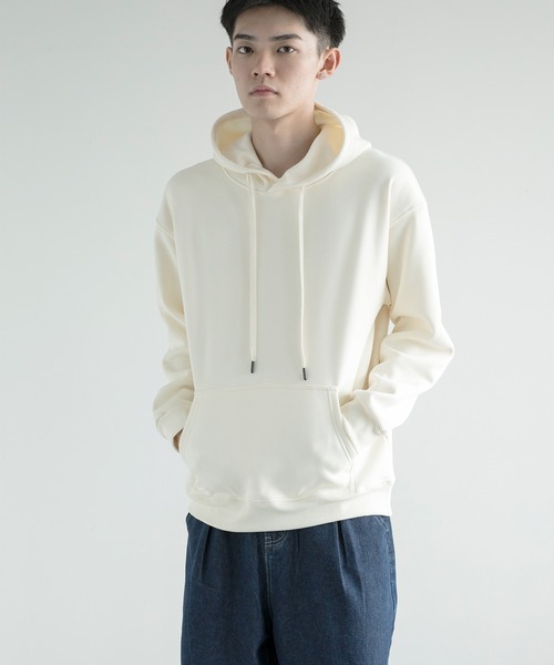 aimoha（アイモハ）の「aimoha men Essential Blend Hoodies裏起毛 (AW)（パーカー・メンズ・ネイビー/ブラック/オフホワイト/ブルー・SMALL/MEDIUM/X-LARGE/XX-LARGE/XXX-LARGE/LARGE）」の6枚目の写真