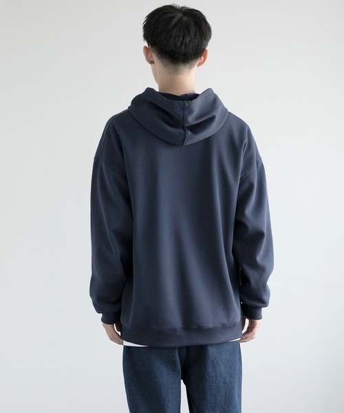 aimoha（アイモハ）の「aimoha men Essential Blend Hoodies裏起毛 (AW)（パーカー・メンズ・ネイビー/ブラック/オフホワイト/ブルー・SMALL/MEDIUM/X-LARGE/XX-LARGE/XXX-LARGE/LARGE）」の20枚目の写真