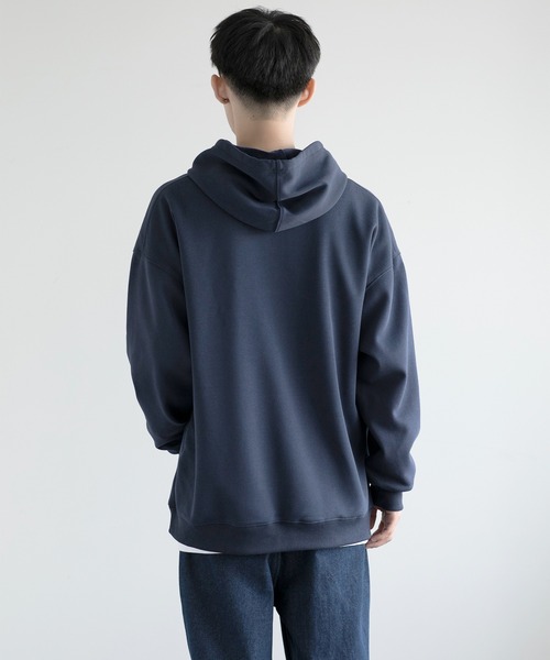 aimoha（アイモハ）の「aimoha men Essential Blend Hoodies裏起毛 (AW)（パーカー・メンズ・ネイビー/ブラック/オフホワイト/ブルー・SMALL/MEDIUM/X-LARGE/XX-LARGE/XXX-LARGE/LARGE）」の17枚目の写真