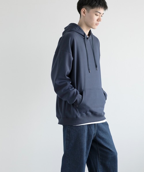 aimoha（アイモハ）の「aimoha men Essential Blend Hoodies裏起毛 (AW)（パーカー・メンズ・ネイビー/ブラック/オフホワイト/ブルー・SMALL/MEDIUM/X-LARGE/XX-LARGE/XXX-LARGE/LARGE）」の22枚目の写真