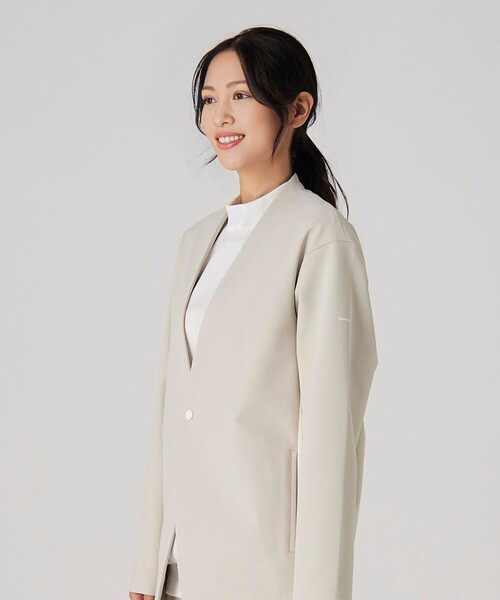 【新品】TaylorMade×UNITED ARROWS　 ノーカラージャケット UNITED ARROWS LTD. OUTLET｜【別注】<TaylorMade*UNITED ARROWS> ユニ