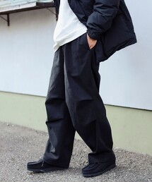 B:MING by BEAMS | 裏起毛 オーバー パンツ(その他パンツ)