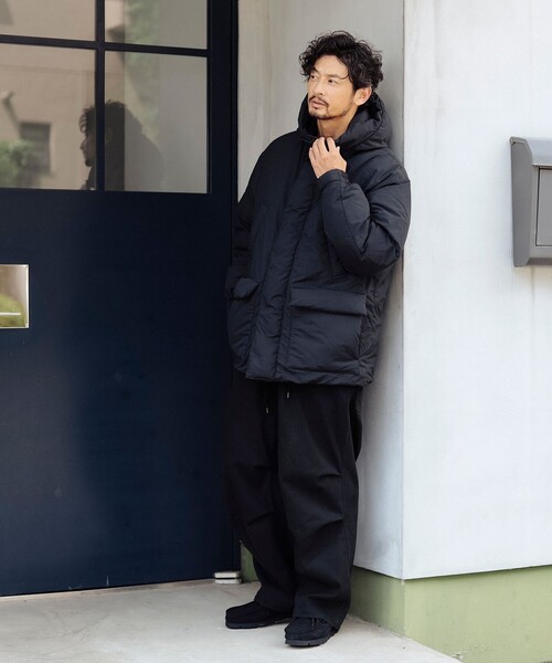 B:MING by BEAMS（ビーミングバイビームス）の「裏起毛 オーバー パンツ（その他パンツ・メンズ・オリーブ/ブラック・S/M/L/XL）」の3枚目の写真