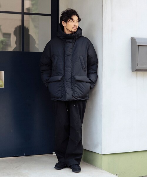 B:MING by BEAMS（ビーミングバイビームス）の「裏起毛 オーバー パンツ（その他パンツ・メンズ・オリーブ/ブラック・S/M/L/XL）」の4枚目の写真