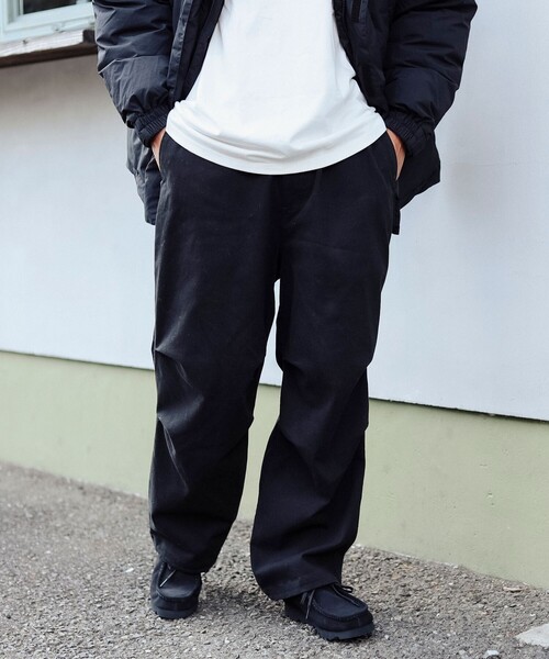 B:MING by BEAMS（ビーミングバイビームス）の「裏起毛 オーバー パンツ（その他パンツ・メンズ・オリーブ/ブラック・S/M/L/XL）」の9枚目の写真