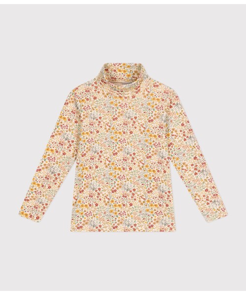 【セール】長袖タートルネック（Tシャツ/カットソー）｜PETIT BATEAU（プチバトー） 5,524円