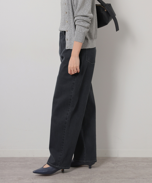 JOURNAL STANDARD relume(ジャーナルスタンダード レリューム)の「【洗濯機洗い可能】すっきり見えシルエット。ストレッチカーブラインデニム(デニムパンツ・レディース・グレー・36/38)」の9枚目の写真