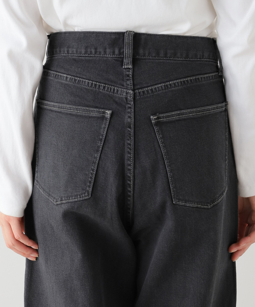 JOURNAL STANDARD relume(ジャーナルスタンダード レリューム)の「【洗濯機洗い可能】すっきり見えシルエット。ストレッチカーブラインデニム(デニムパンツ・レディース・グレー・36/38)」の14枚目の写真
