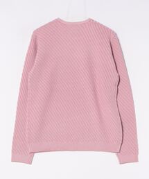 HIDEAWAYS NICOLE（ハイダウェイニコル）の「バイヤスジャガードクルーネックニット（ニット/セーター）」