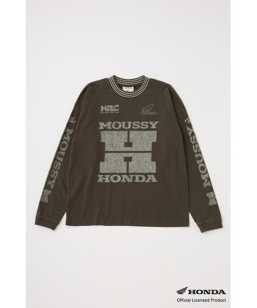 MOUSSY（マウジー）の「HONDA VINTAGE LIKE ロングTシャツ（T
