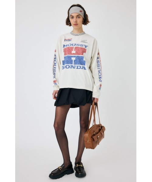 贈り物 MOUSSY（マウジー）の「HONDA ロングTシャツ（T LIKE VINTAGE トップス