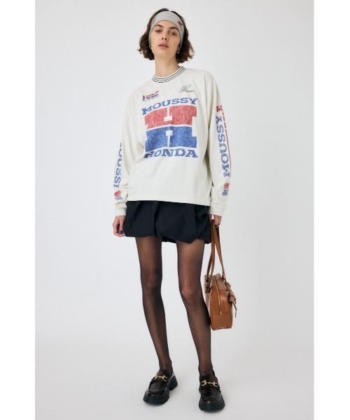 MOUSSY HONDA VINTAGE LIKE ロンT MOUSSY（マウジー）の「HONDA VINTAGE LIKE ロングTシャツ（T