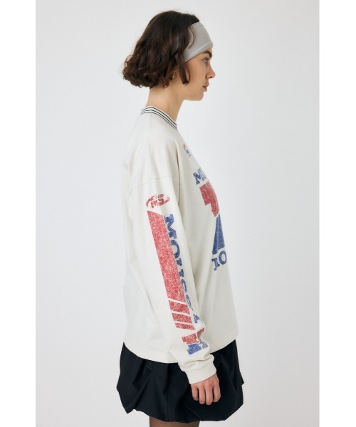 MOUSSY（マウジー）の「HONDA VINTAGE LIKE ロングTシャツ（T