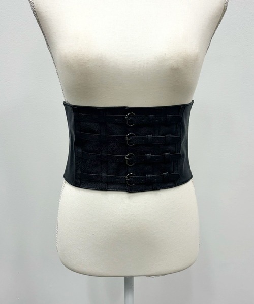 縷々夢兎　レザーコルセットベルト rurumu:（ルルムウ）の「rurumu:/ルルムウ/leather corset belt