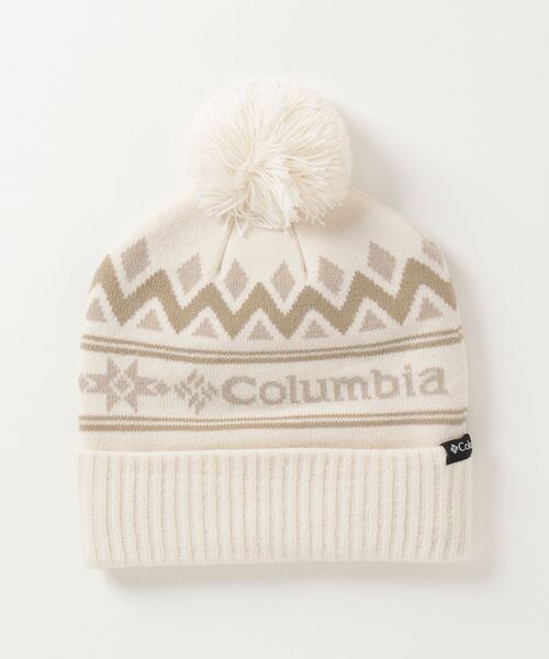 Columbia(コロンビア)の「コロンビア ラペルパスユースニットキャップ(ニットキャップ/ビーニー・キッズ・ブラック/オフホワイト・フリ-)」の2枚目の写真