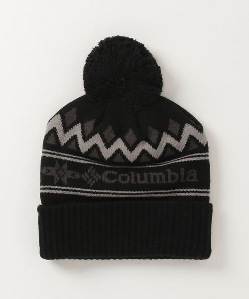Columbia(コロンビア)の「コロンビア ラペルパスユースニットキャップ(ニットキャップ/ビーニー・キッズ・ブラック/オフホワイト・フリ-)」の3枚目の写真