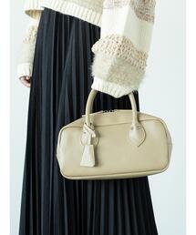 Lugnoncure | ショルダー付ボストンミニバッグ(ハンドバッグ)