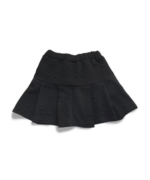 BRANSHES(ブランシェス)の「リボン総柄膨れジャガードスカート(スカート・キッズ・アイボリー/ブラック・140/120/90/130/110/100/150)」の15枚目の写真