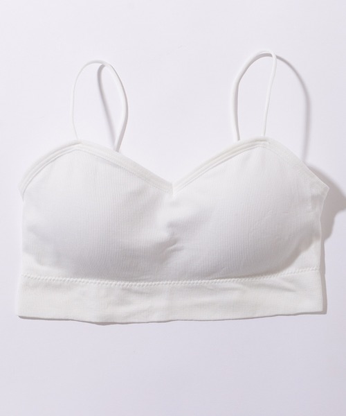 Lace Ladies(レースレディース)の「ソリッドカラー バック スケルトン ベーシック ハーフトップ(チューブトップ・レディース・グレー/ブラック/ベージュ/ホワイト・FREE)」の15枚目の写真