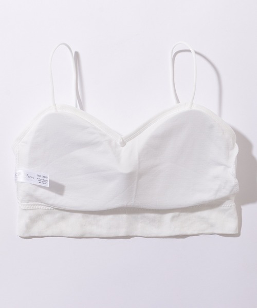 Lace Ladies(レースレディース)の「ソリッドカラー バック スケルトン ベーシック ハーフトップ(チューブトップ・レディース・グレー/ブラック/ベージュ/ホワイト・FREE)」の8枚目の写真