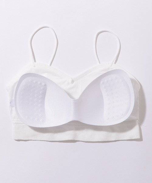 Lace Ladies(レースレディース)の「ソリッドカラー バック スケルトン ベーシック ハーフトップ(チューブトップ・レディース・グレー/ブラック/ベージュ/ホワイト・FREE)」の7枚目の写真