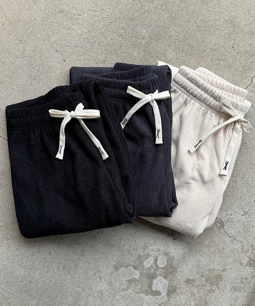 merrylatte（メリーラテ）の「【裏起毛】コーデュロイパンツ（その他パンツ・レディース・ブラック/アイボリー/ダークグレー・SMALL/MEDIUM）」の18枚目の写真