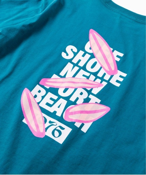 OFFSHORE（オフショア）の「SURFBOARD L/S TEE/サーフボード ロングスリーブティ（Tシャツ/カットソー・メンズ・グリーン/ホワイト・XL/L/M/S）」の17枚目の写真