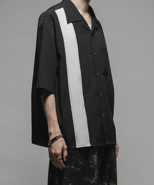 CASPER JOHN（キャスパージョン）の「Line switch high drape shirts