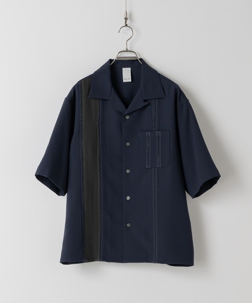 CASPER JOHN（キャスパージョン）の「Line switch high drape shirts