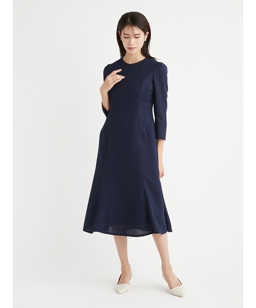 CELFORD（セルフォード）の「エンブロイダリーカラーワンピース