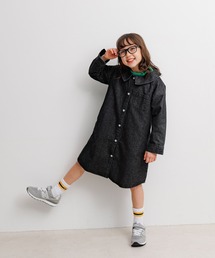 [羽織りでも、一枚着としても♪]ラメデニムワンピ(KIDS)