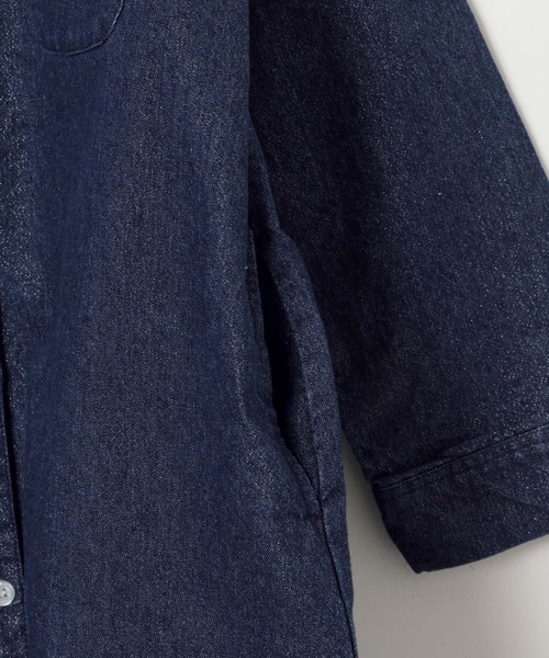 BAYFLOW（ベイフロー）の「[羽織りでも、一枚着としても♪]ラメデニムワンピ(KIDS)（ワンピース・キッズ・ブルー/ブラック・130cm/120cm/110cm/150cm/140cm）」の22枚目の写真