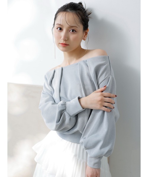 SNIDEL(スナイデル)の「Sustainableプリーツティアードスカート(スカート・レディース・ピンクベージュ/ブラウン/ホワイト・1/0)」の13枚目の写真