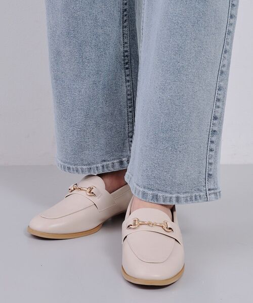 OPAQUE.CLIP（オペークドットクリップ）の「《SS-LLsize》ストレッチダメージストレートデニム【洗濯機洗い可】（その他パンツ・レディース・ブルー/サックスブルー・34/36/38/40/42）」の13枚目の写真