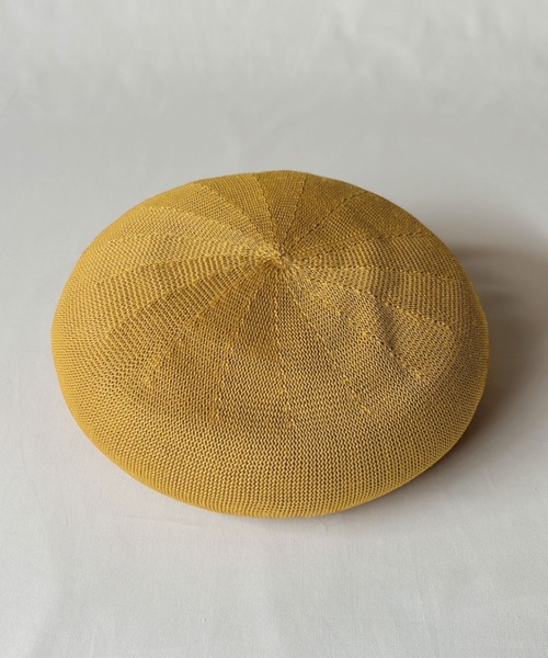 ORIENT MILLINERY（オリエント ミリナリー）の「SAMON【ｻｰﾓﾝ】（ハンチング/ベレー帽・レディース・マスタード/ベージュ/ブラック・FREE）」の3枚目の写真