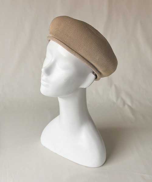 ORIENT MILLINERY（オリエント ミリナリー）の「SAMON【ｻｰﾓﾝ】（ハンチング/ベレー帽・レディース・マスタード/ベージュ/ブラック・FREE）」の22枚目の写真