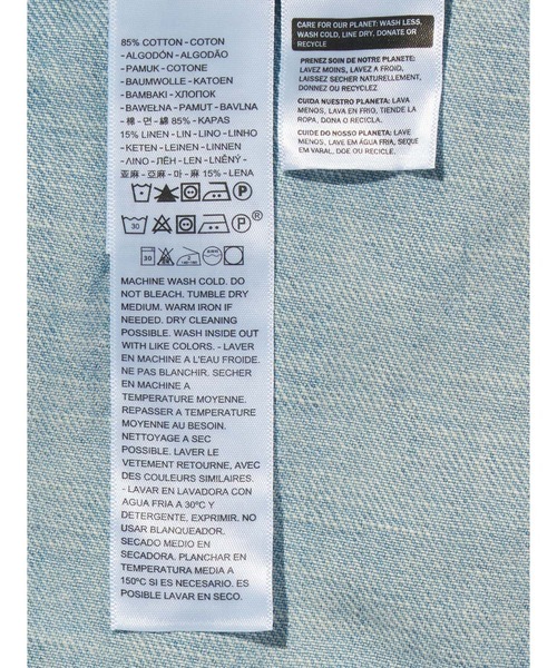 Levi's(リーバイス)の「Levi's/リーバイス SHRUNKEN 90S トラッカージャケット ライトインディゴ(デニムジャケット・レディース・ライトインディゴブルー・XS/S/M)」の8枚目の写真