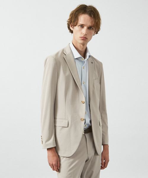 ABAHOUSE（アバハウス）の「【FLEX SHIRTS】360°ストレッチ パッチワークストライプシャツ / 長袖シャツ（シャツ/ブラウス・メンズ・ブルー/ライトグレー・46/50/44/48）」の14枚目の写真