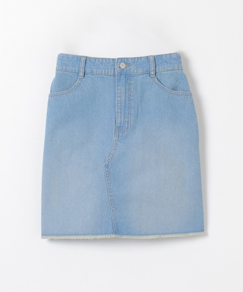 Honeys(ハニーズ)の「デニムミニスカート(デニムスカート・レディース・グレー/ライトインディゴブルー/サックスブルー系・3L/L/LL/M/S)」の18枚目の写真