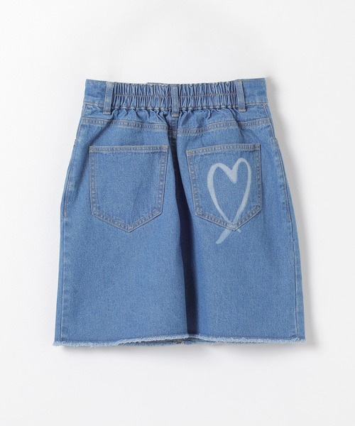 Honeys(ハニーズ)の「デニムミニスカート(デニムスカート・レディース・グレー/ライトインディゴブルー/サックスブルー系・3L/L/LL/M/S)」の22枚目の写真