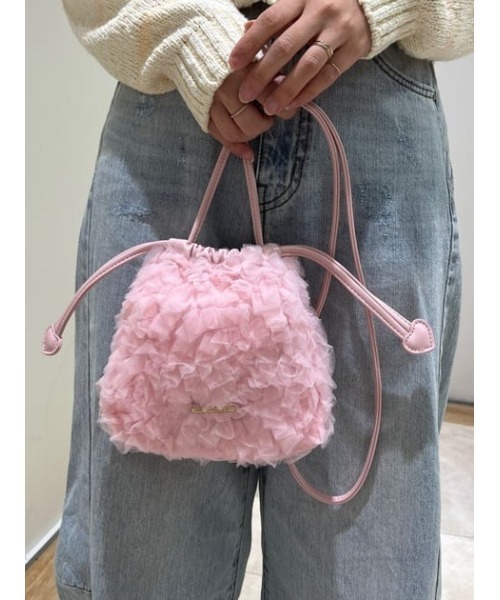 【SAMANTHAVEGA】チュールショルダーバッグ セール】チュールショルダーバッグ(ショルダーバッグ