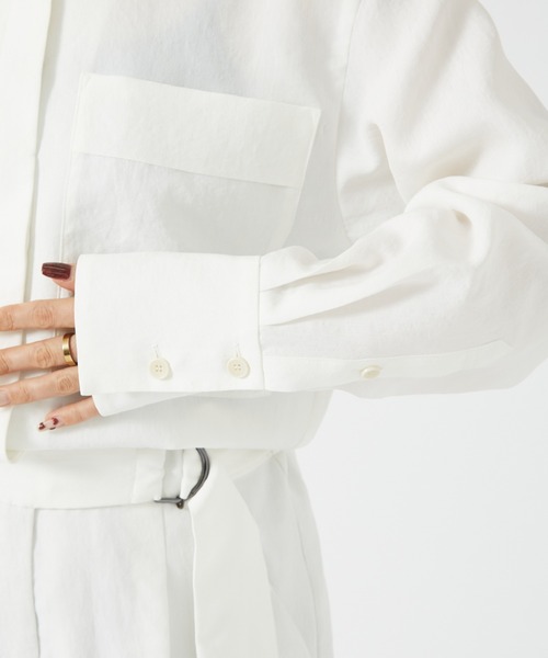 Rouge vif（ルージュヴィフ）の「オールインワン ジャンプスーツ（つなぎ/オールインワン・レディース・ホワイト/ネイビー・38/36）」の11枚目の写真